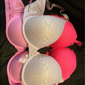 Victoria Secret Pink Bra Lot